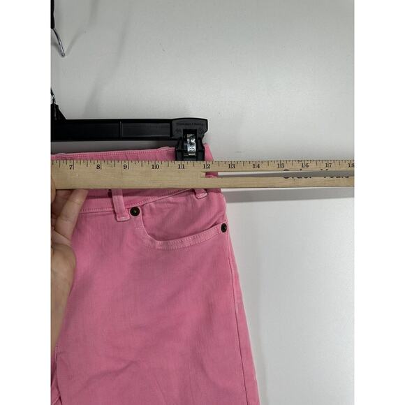 Look By Crewcuts Adjustable Waist Skinny Jeans Pants - Pink New No Tags - Picture 6 of 8